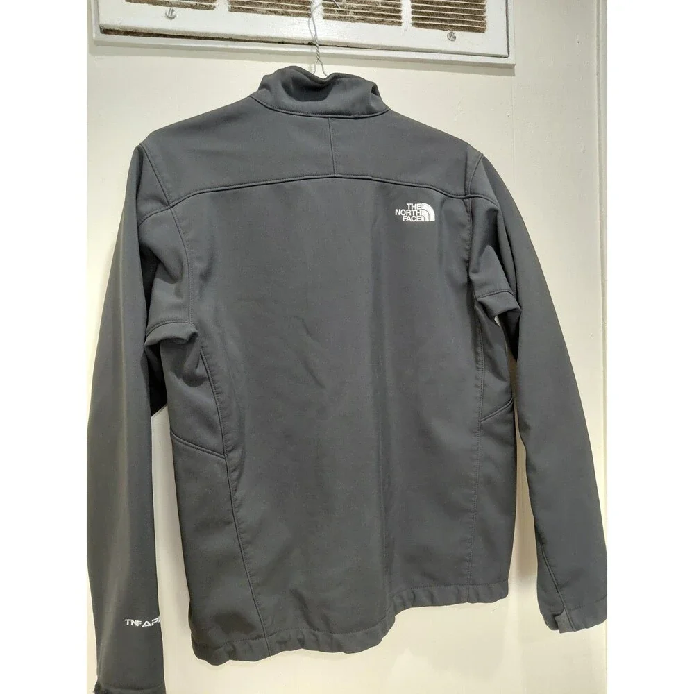 The North Face Mens Apex Bionic Jacket Softshell Fleece Lined Mens Sz M Black